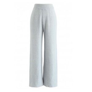 Wide Leg Knit Pants